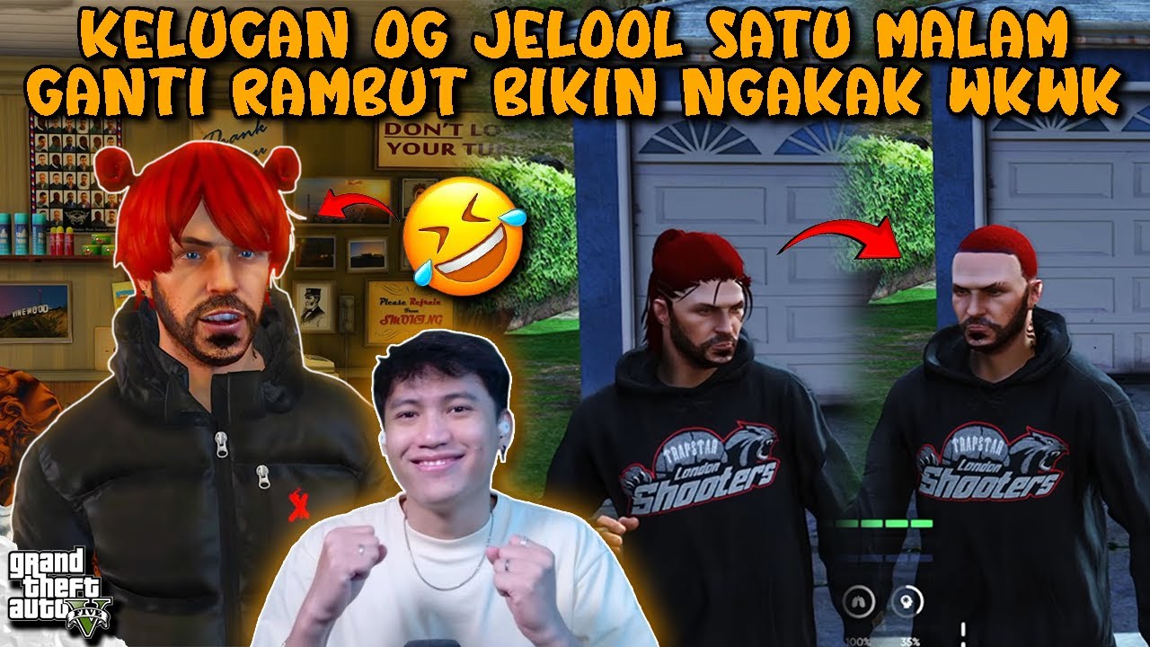 JELOOL CORE!! KELUCUAN OG JELOOL SATU MALAM BIKIN NGAKAK  WKWK😂!! || GTA V ROLEPLAY