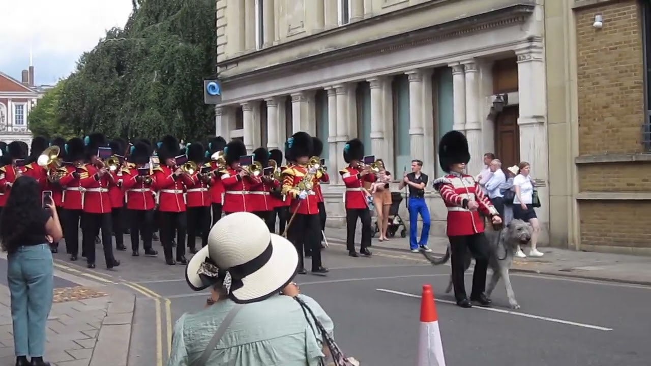 Band of the Irish Guards in Windsor 24 Jun 2023 - 