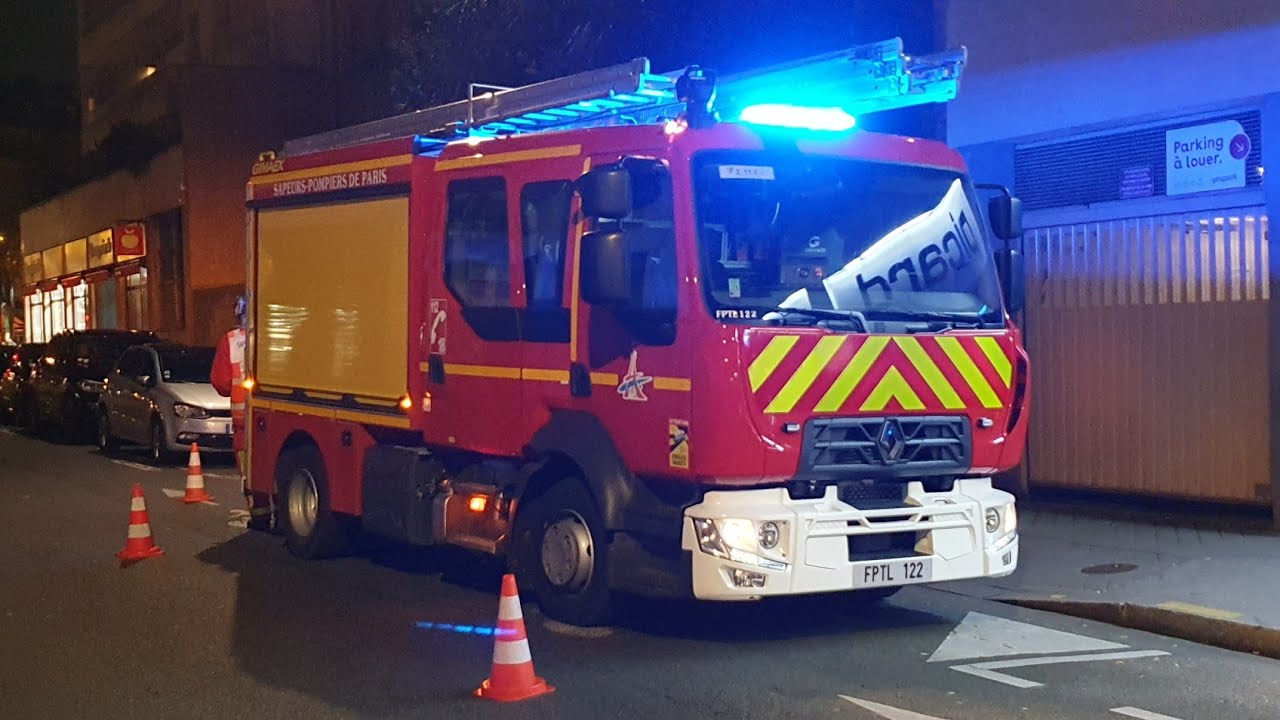 BSPP Police Ambulances Motards gendarmerie en urgence Emergency Vehicles Responding around Paris