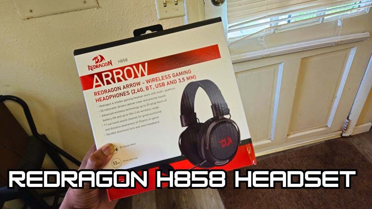 The Multi-Platform Headset You Need (If Your On A Budget) | Redragon H858 Arrow Review
