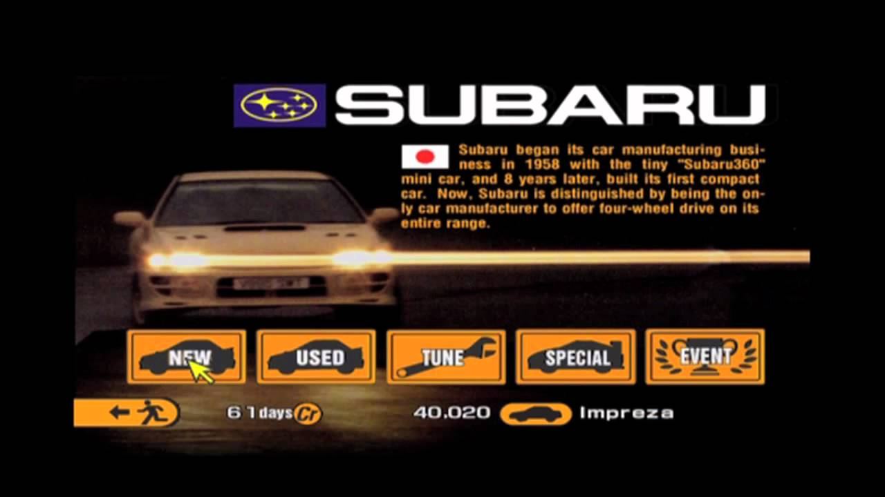 Cars from East City in Gran Turismo 2 (Part 2)
