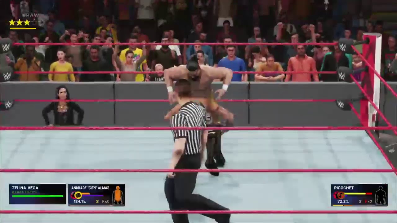 Andrade vs Ricochet