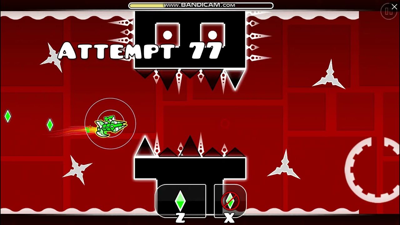 Jogando Geometry Dash Lite vídeo 15