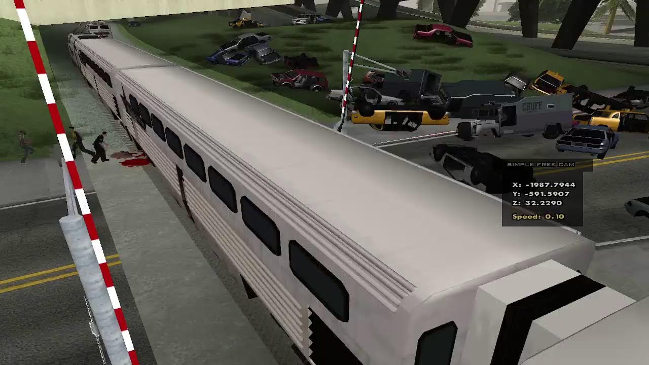 City of San Fierro train tracks live feed (02/11/2026)