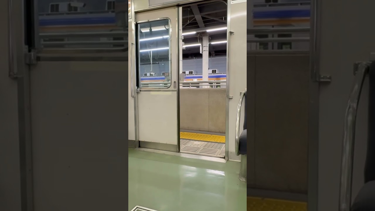 南海6000系6903F ドア閉 #鉄道 #電車 #南海電車 #ドア閉 #再開閉