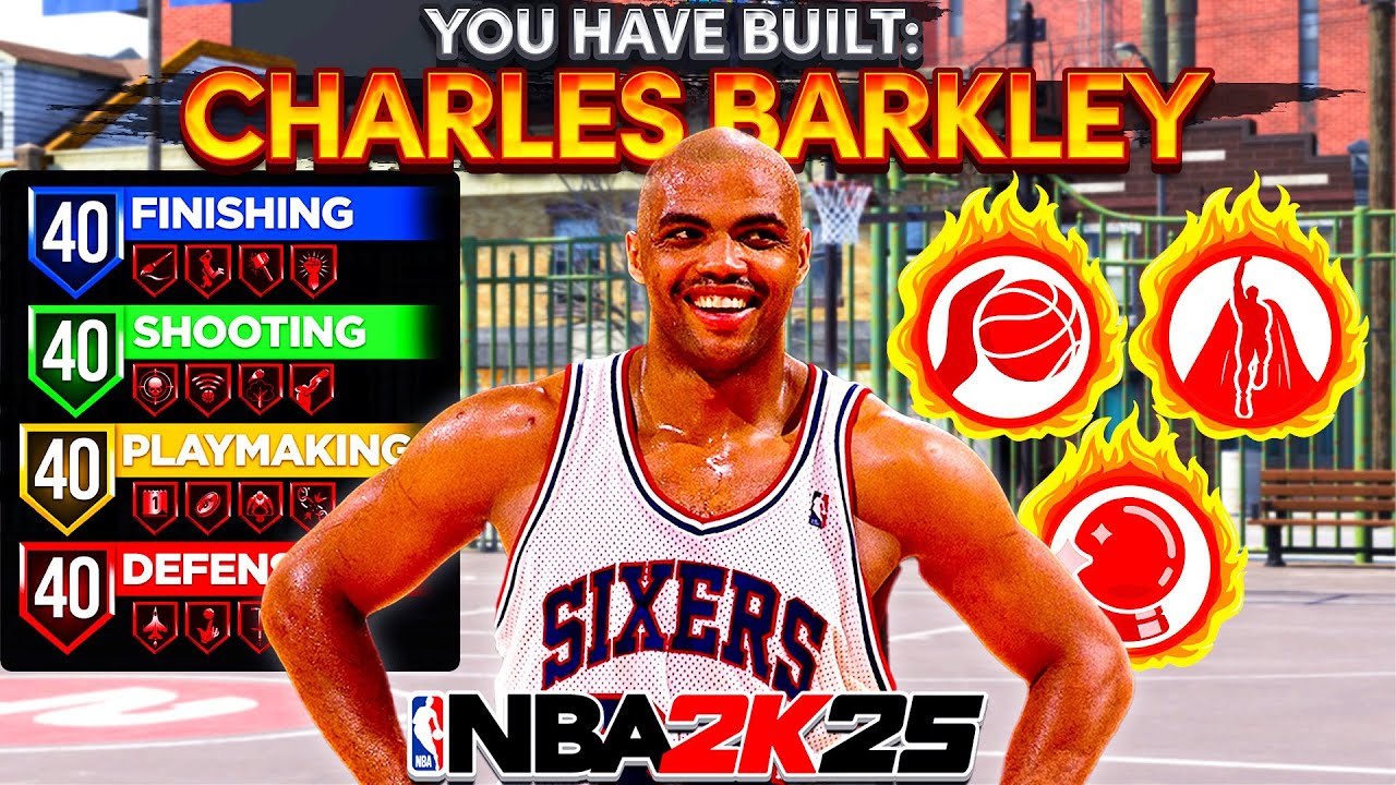 This Charles Barkley Build is TAKING OVER Rivet City on NBA 2K25