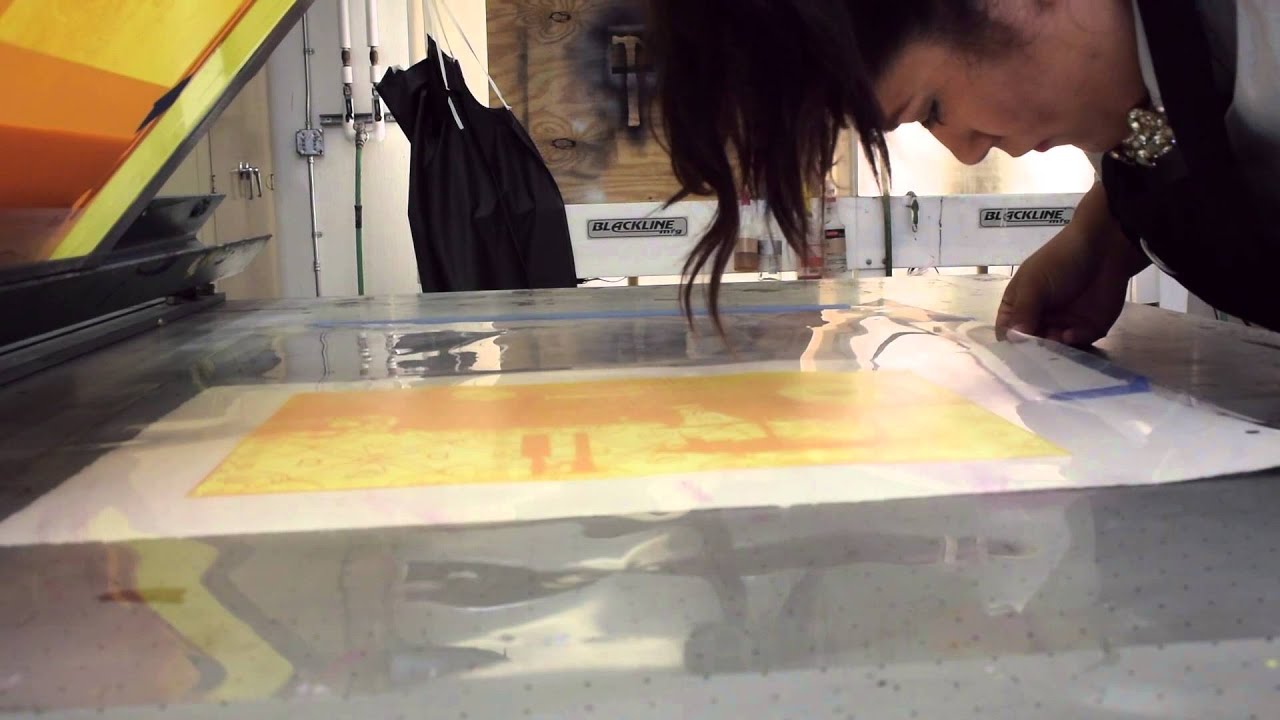 CMYK: The Process of Screen Printing