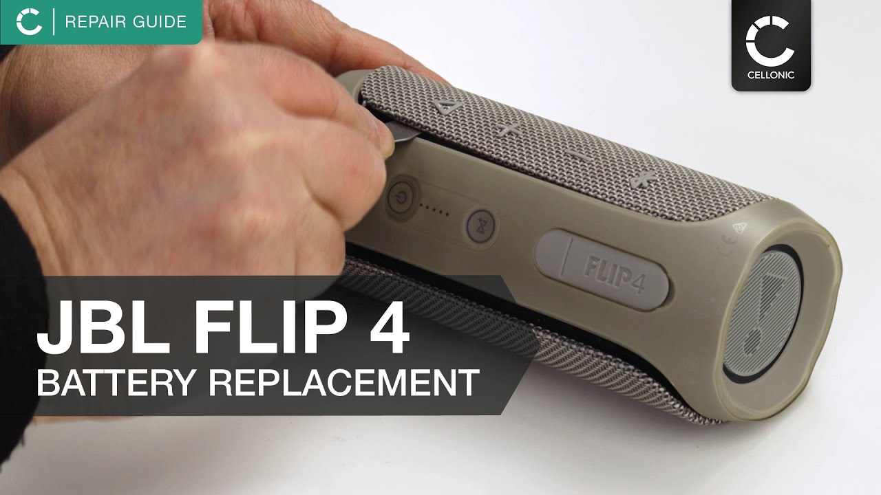 How to replace the battery of your JBL Flip 4 | cellonic (repair guide)