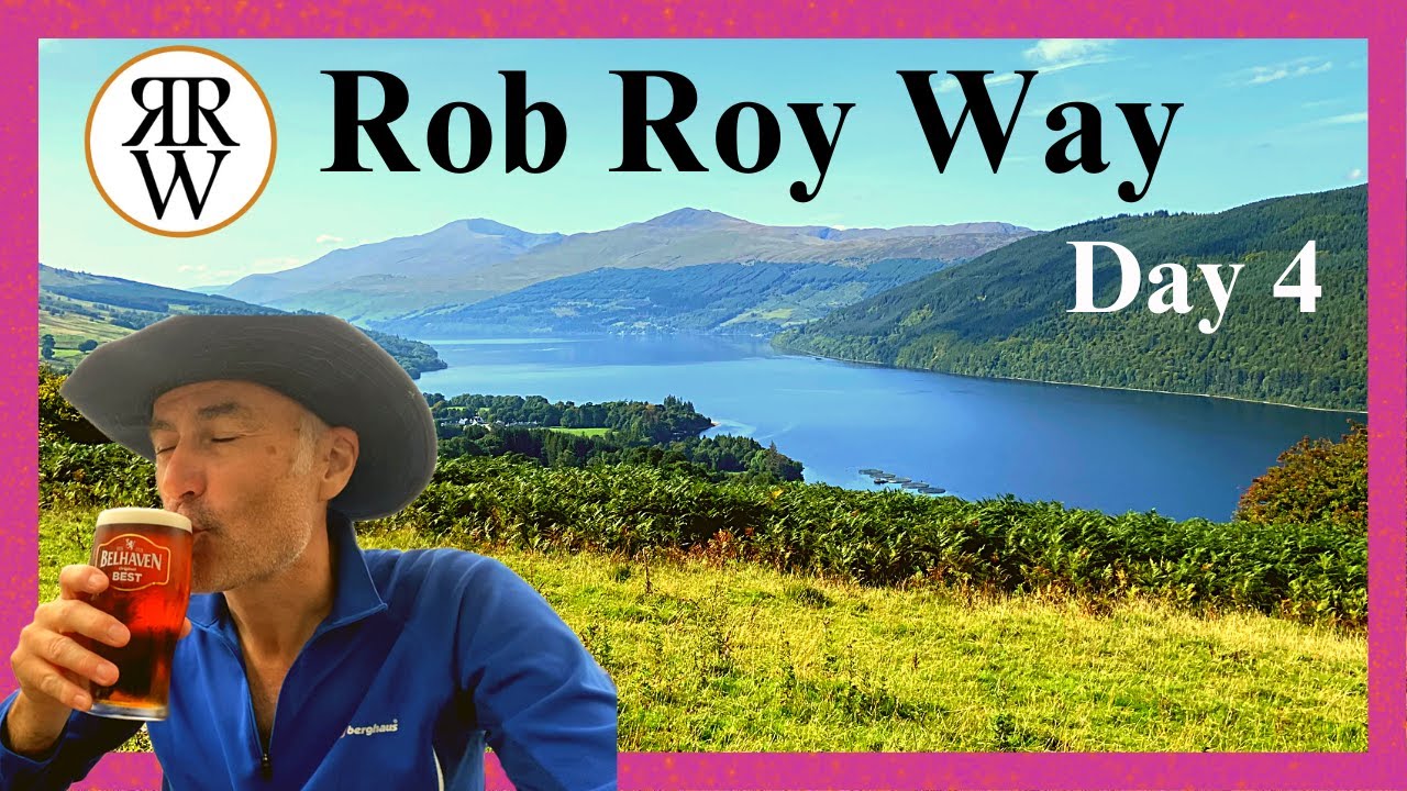 Day 4 Loch Tay to Aberfeldy - Peat & Diesel Loch Maree - Rob Roy Way - Scotland