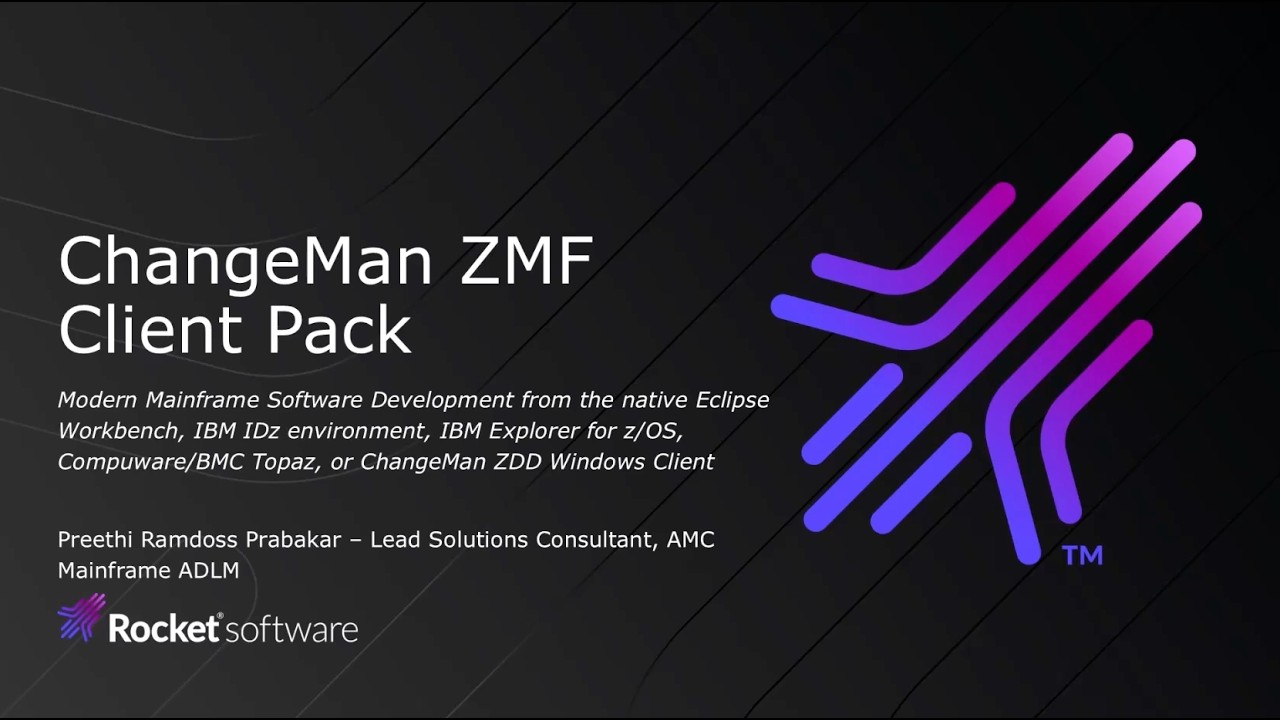 Client Pack for ChangeMan ZMF
