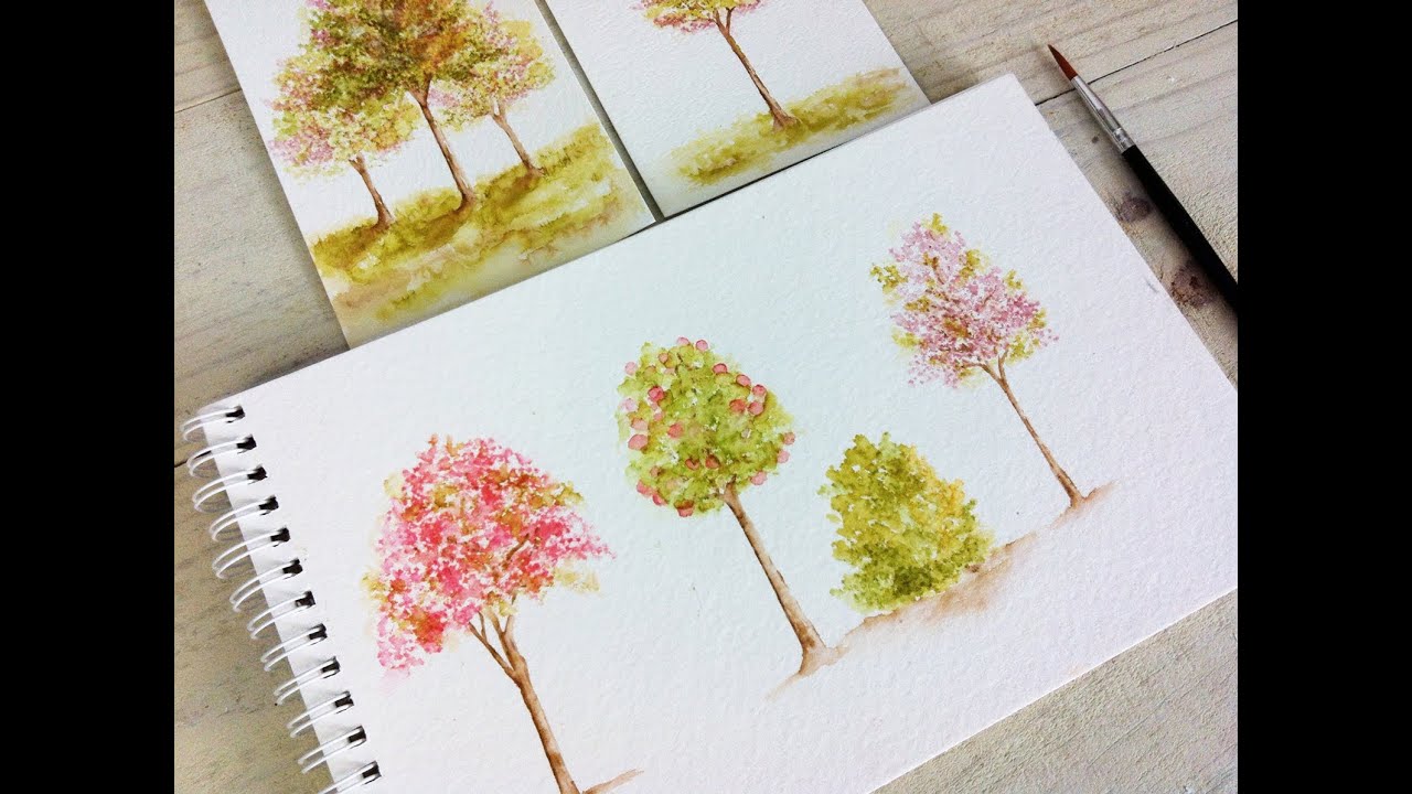 Wplus9 Tips & Tricks: Watercolor Trees