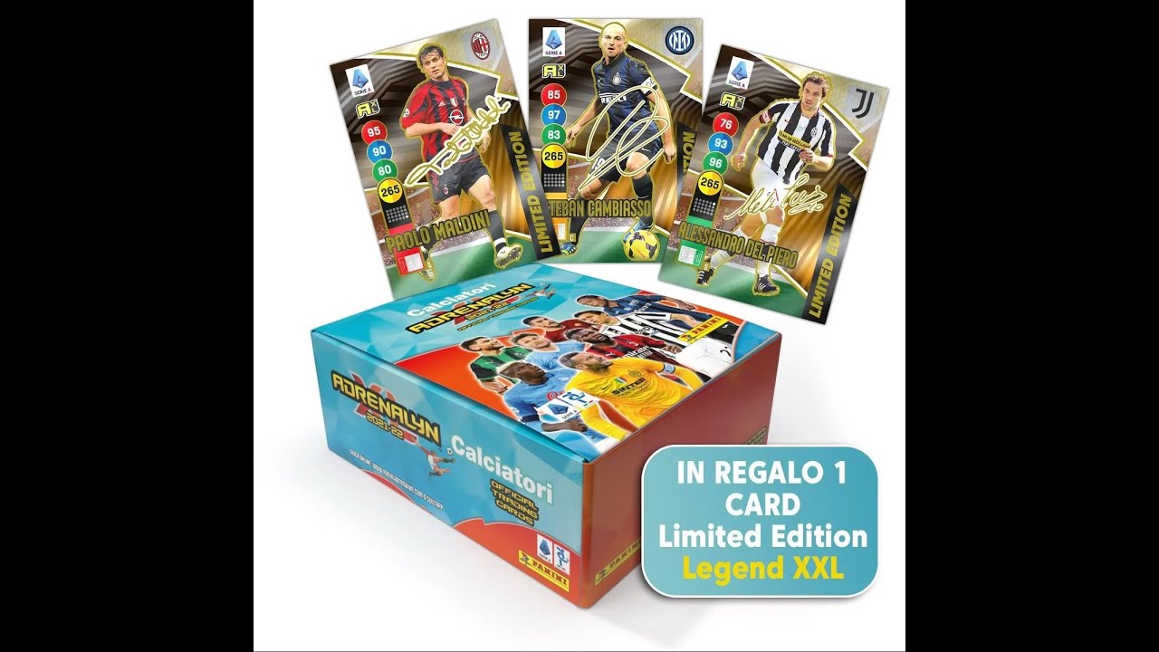 Apro il BOX ADRENALYN XL 2021/2022 da 50 pacchetti con la Limited Edition XXL! Seconda Parte