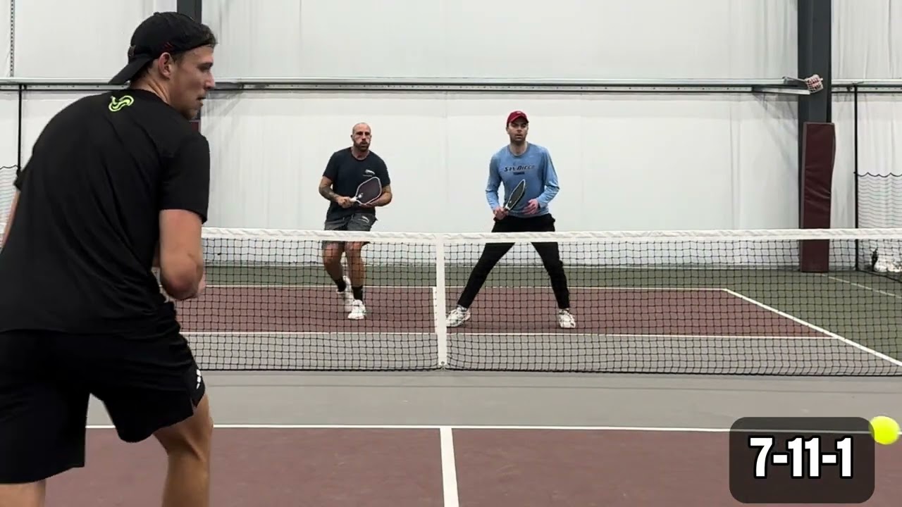 5.0 + $$ Pickleball Tournament - Dean Papakonstantis Mikael Vollbach vs Ted Holway Clarke Spinosa