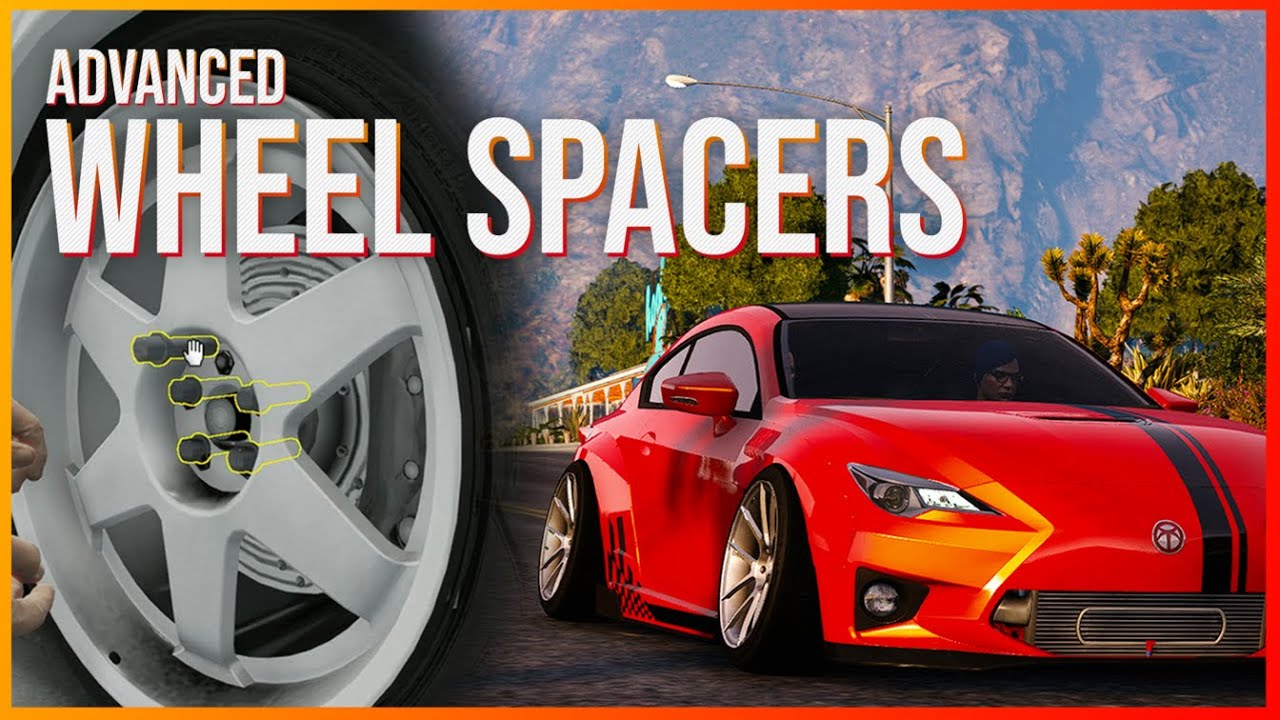 Fivem Script | Advanced Wheel Spacers | FiveM Scripts | Lith Studios | ESX QBCORE|