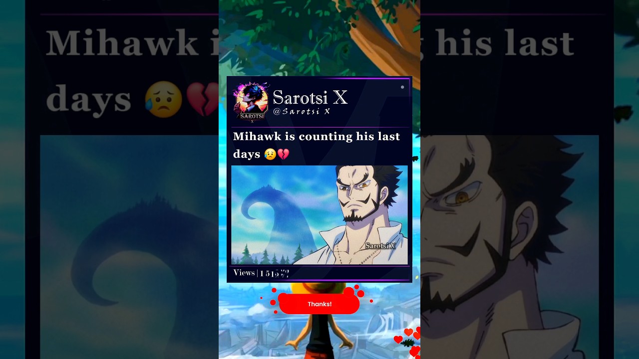 #Mihawk #Shanks #Onepiece