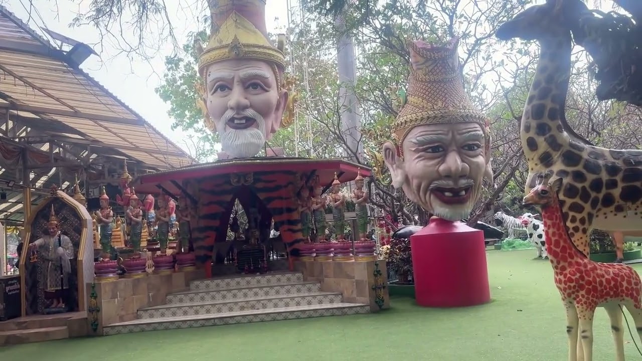 The Architecture and History of Wat Rai Khing, Thailand