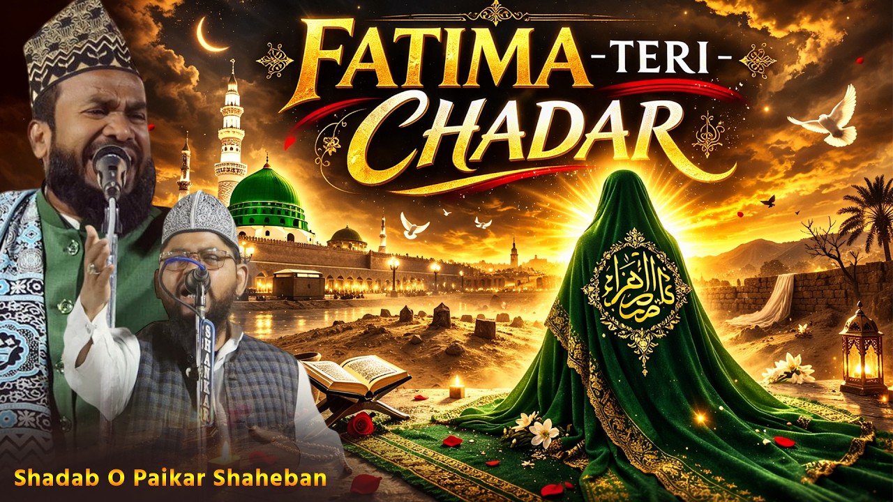 Fatima Teri Chadar | Shadab O Paikar Shaheban | Fatima Teri Chadar ka kya Puchna