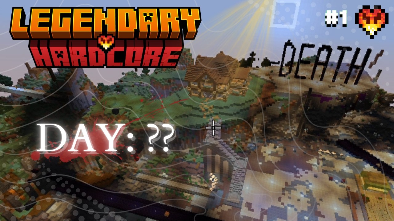 I Built a House at the SPAWN of Minecraft's TRUE HARDCORE Server | Legendary Hardcore