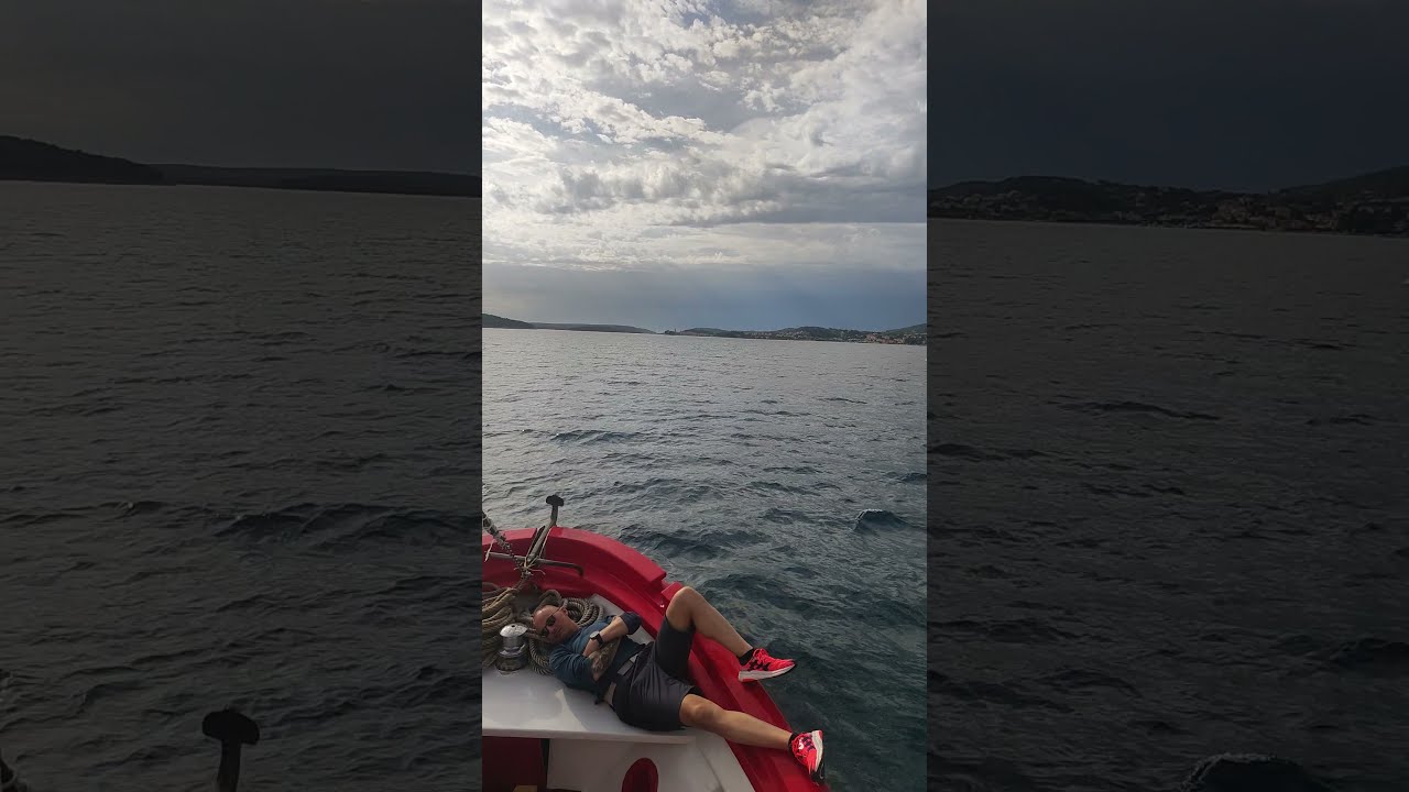 Rab island sailing timelapse