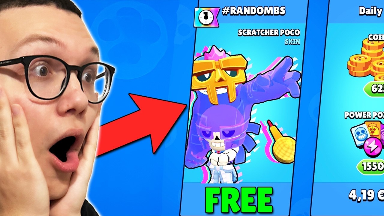 BESPLATAN HYPERCHARGE SKIN U BRAWL STARSU