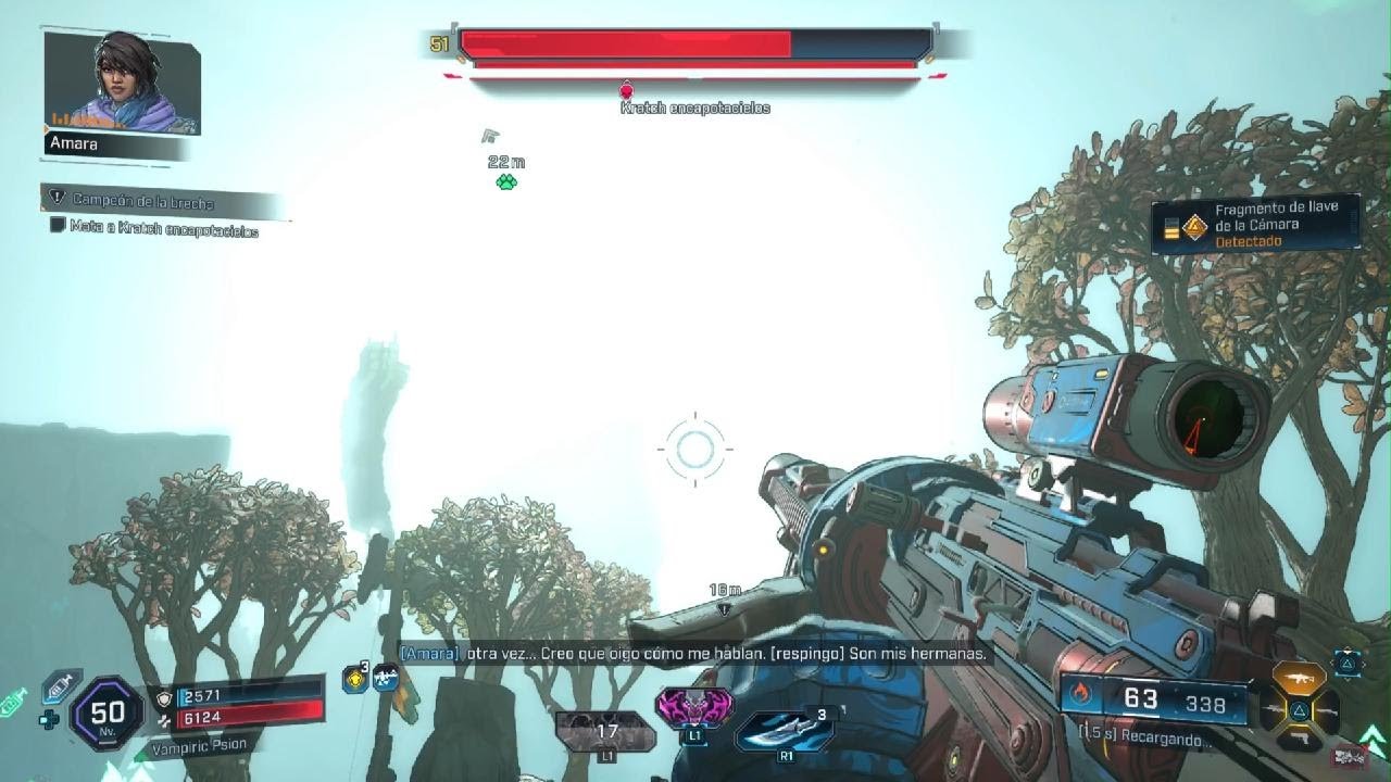 Borderlands4 - Gameplay sólo 77 - La cámara de los campos terminus 