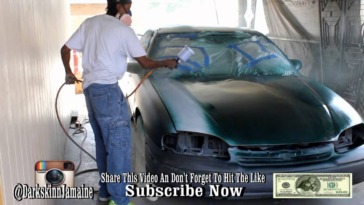 504 Whips Dee Painting DSJ Car Candy Apple Green With 17 Coat's Of Clear
