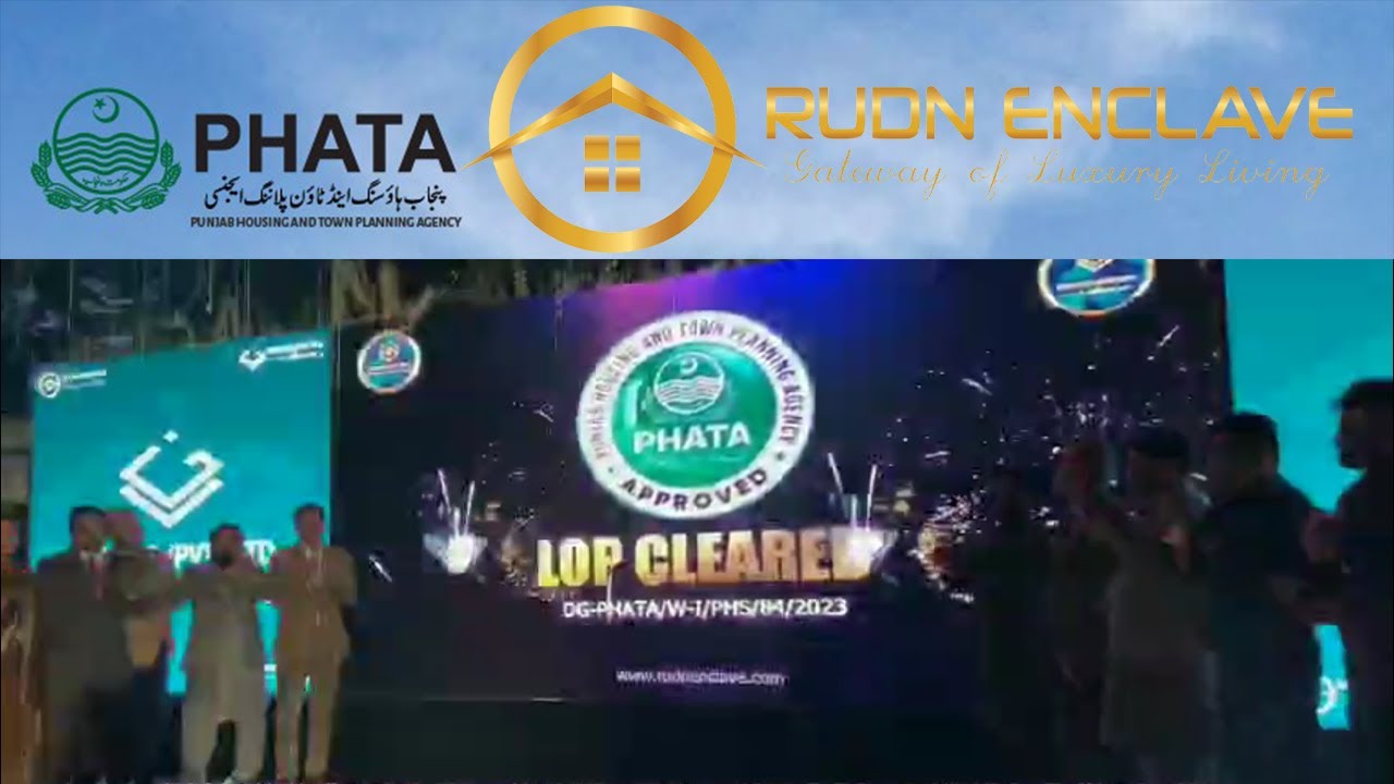 RUDN ENCLAVE LOP CLEARED CEREMONY HIGHTLIGHTS || PHATA PUNJAB HOUSING