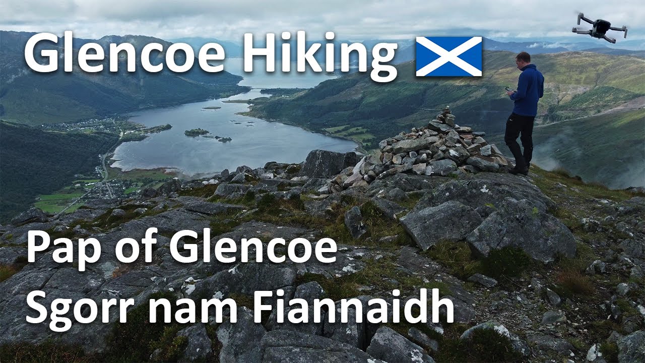 Hiking up the Pap of Glencoe & Sgorr nam Fiannaidh