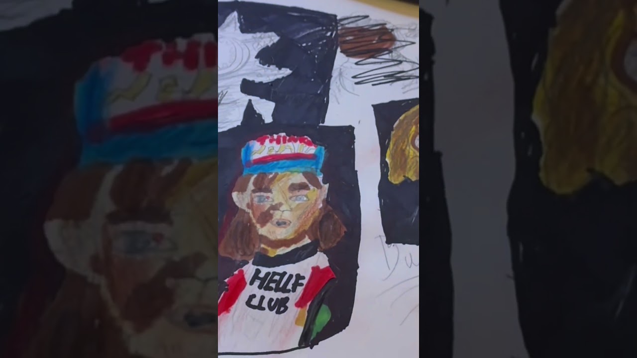 I filled a sketchbook with Stranger Things! 