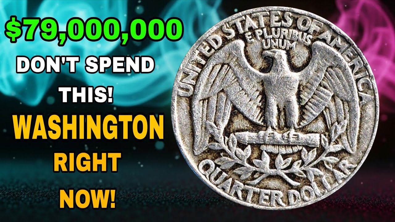 Rare Washington Quarter Dollar Coins Found in Circulation These 4 Coins Could Be Worth Huge Dollars!
