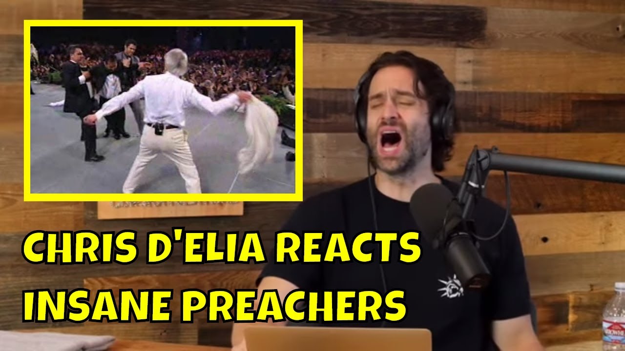 Chris D'elia Reacts to Insane Mega Preachers