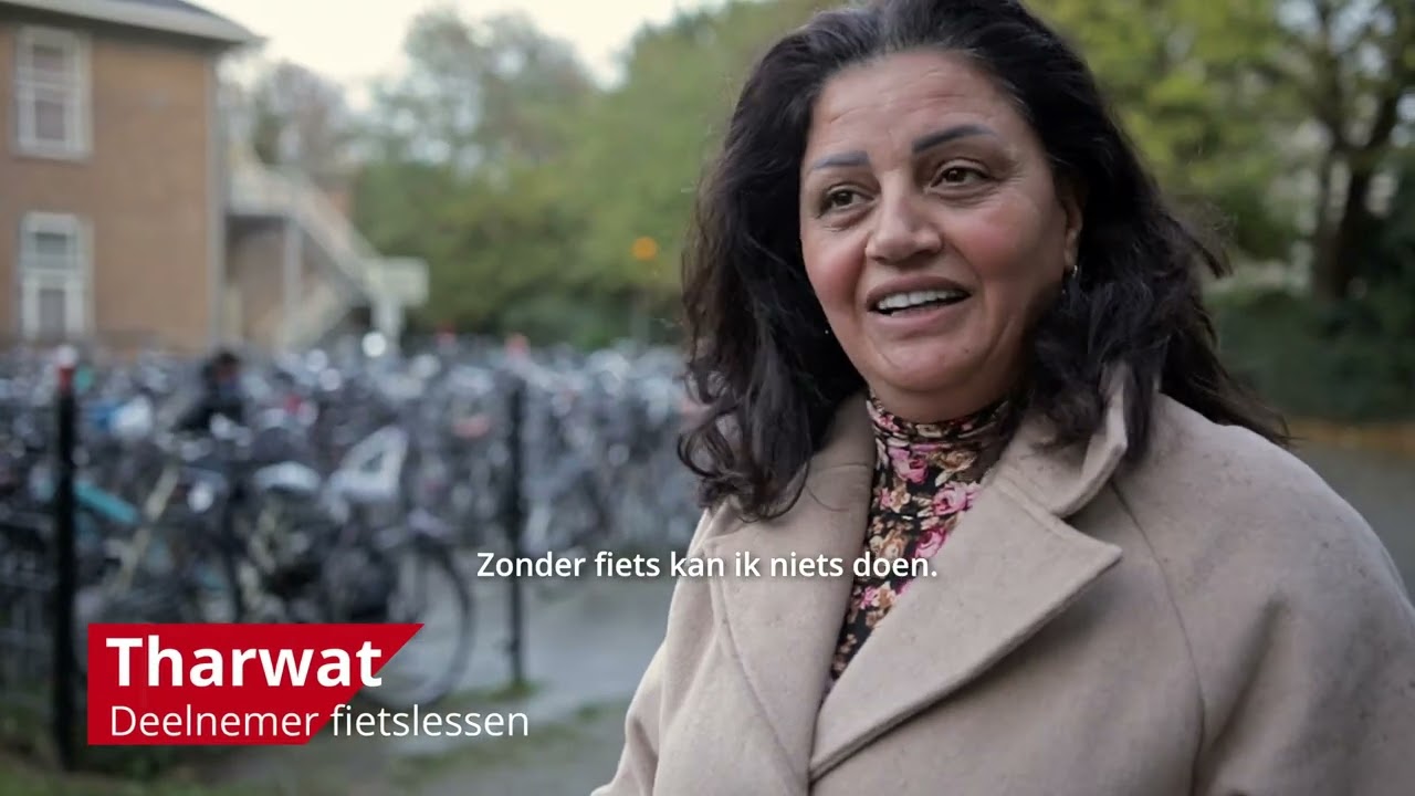 Fietsles voor nieuwkomers