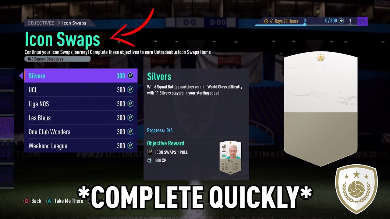 HOW TO COMPLETE BATCH 2 OF ICON SWAPS OBJECTIVES FAST!!  - FIFA 21 Ultimate Team