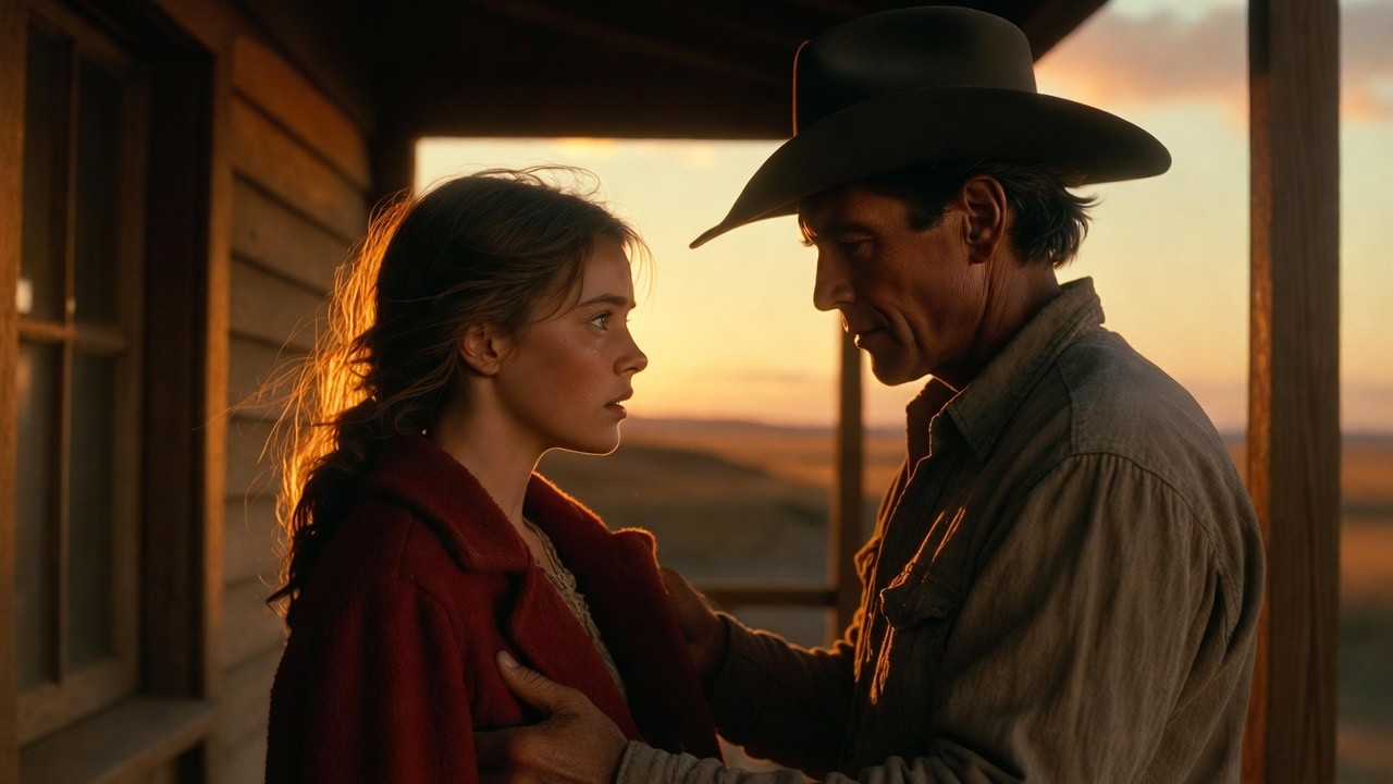 The Cowboy Saw Her Freezing Outside the Store — One Coat Changed Both Their Lives