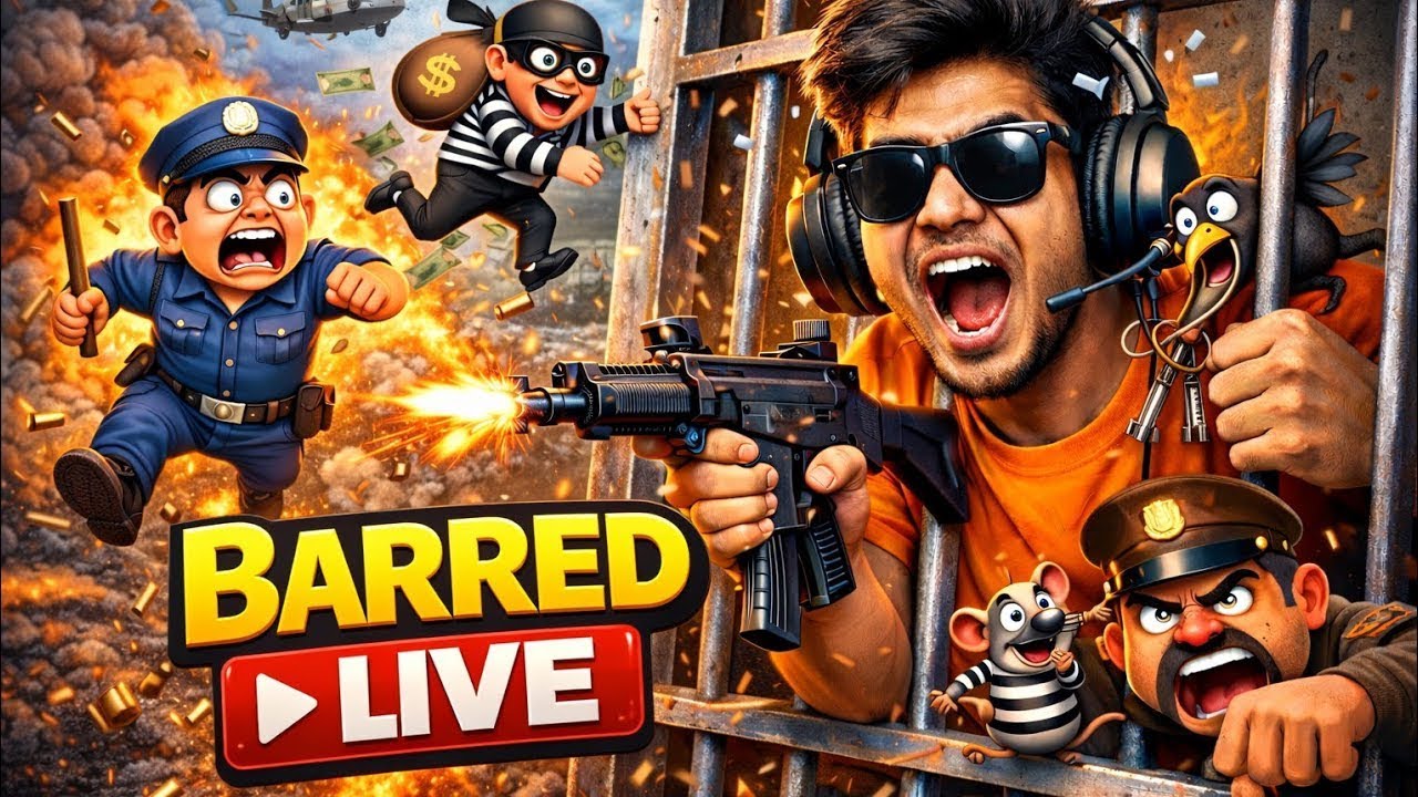 BARRED LIVE 😂🔥 | Skill or Bad Luck? Let’s Find Out! 🎮