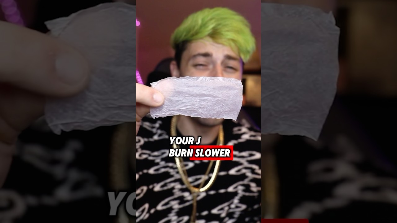 Does crumpling your paper make it burn slower?