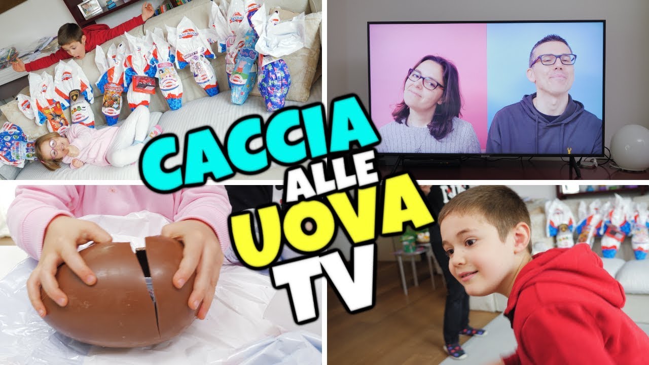 CACCIA ALLE UOVA IN TV 📺: Pasqua Dolci Preziosi 2019