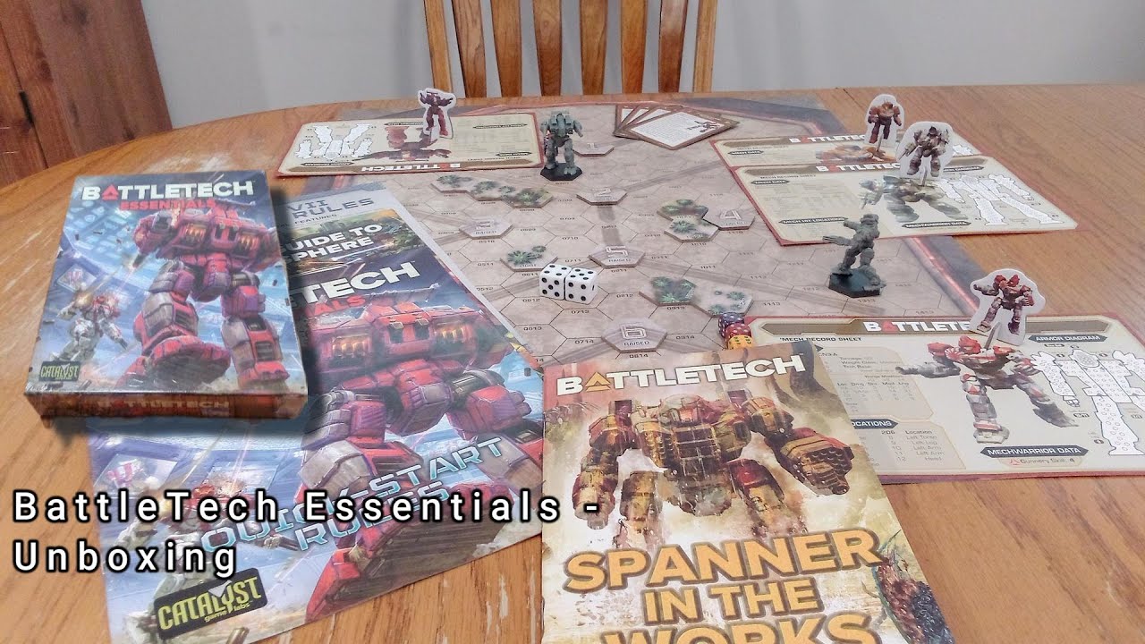 BATTLETECH Essentials Unboxing