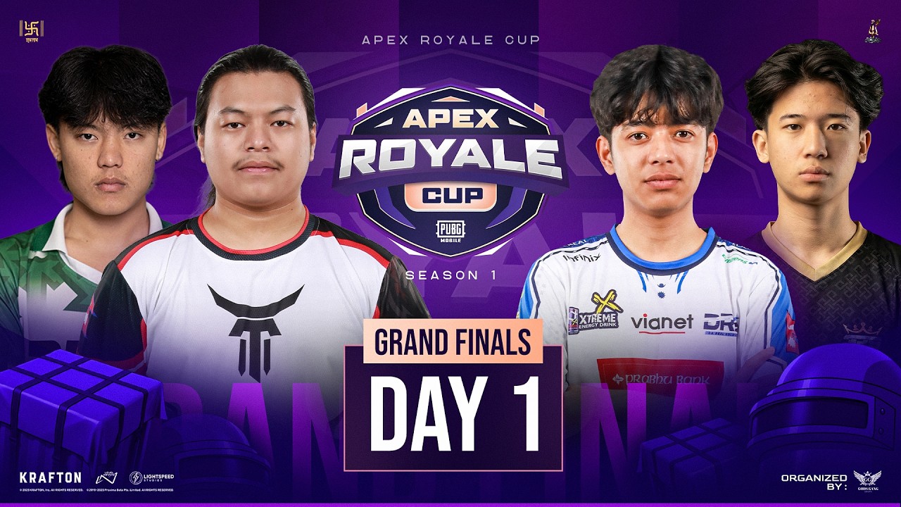 [ NP ] APEX ROYALE CUP S3 | FINAL DAY 1 | FT - #drs #t2k #nepx #3rb #gore #rd #hlx