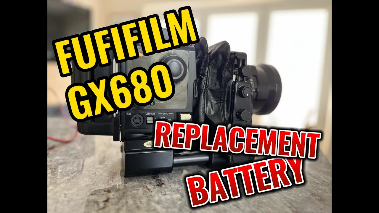 FujiFilm GX680 Medium format camera - battery replacement