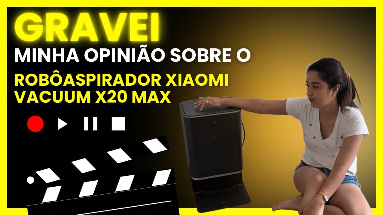 ROBÔ ASPIRADOR XIAOMI VACUUM X20 MAX - Vale a Pena?