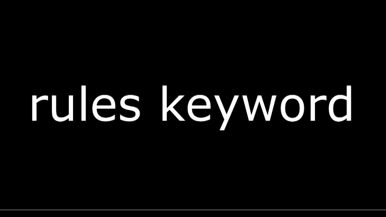 👉 GitLab - rules keyword (basics) 👈