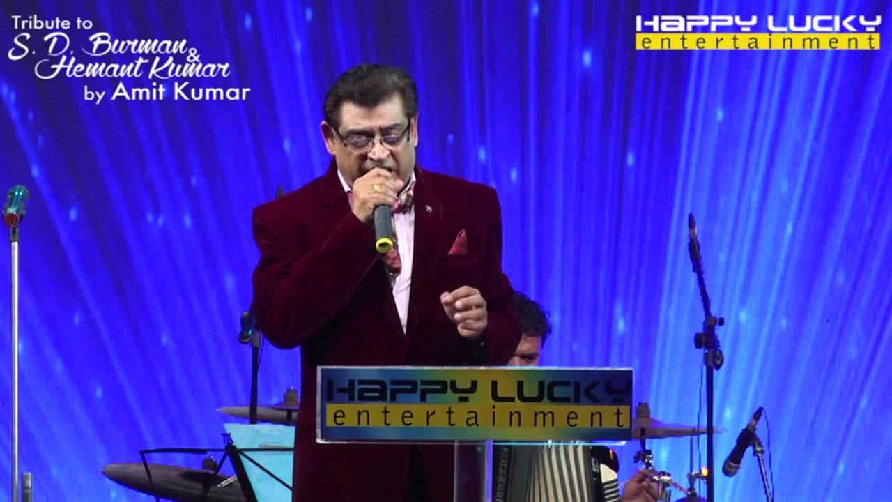 Sun Mere Bandhu Re By Amit Kumar Live HappyLucky Entertainment