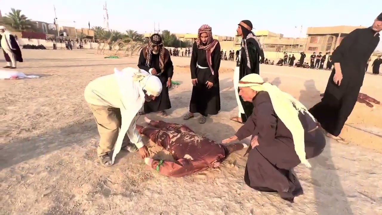 واقعة دفن الأجساد (بني أسد) الطاهره - المشخاب 13 محرم 2022