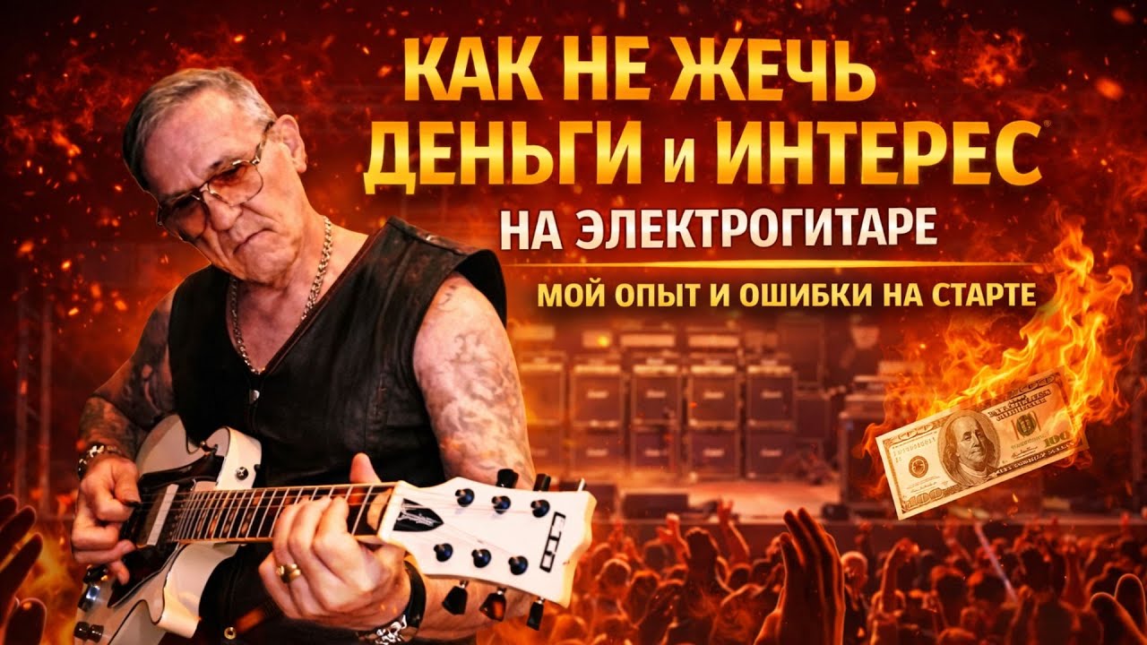 Потратил деньги ЗРЯ на ЭЛЕКТРОГИТАРУ | С чего НЕ стоит начинать!!!