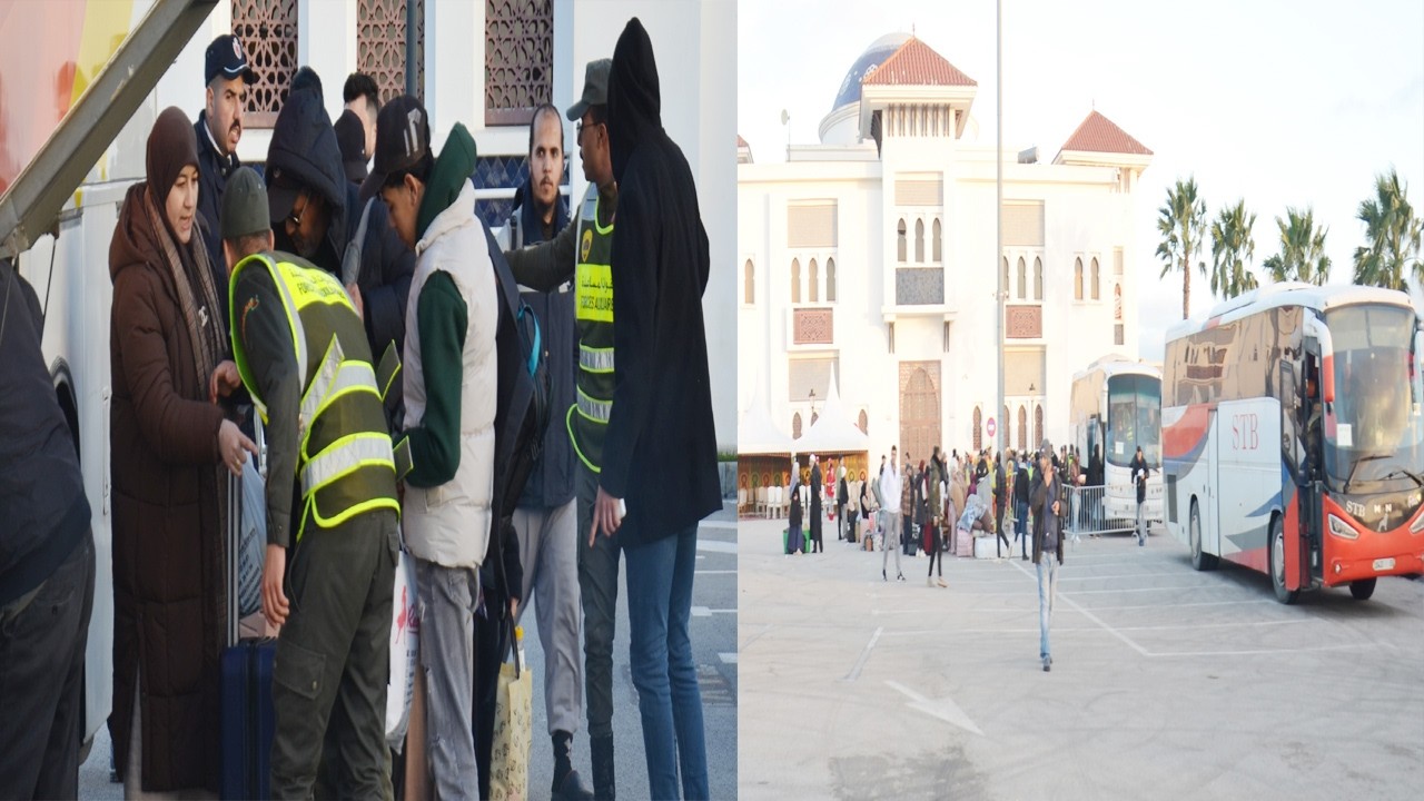 طنجة.. إشراف السلطات على عودة ساكنة القصر الكبير إلى منازلهم في أجواء من الارتياح