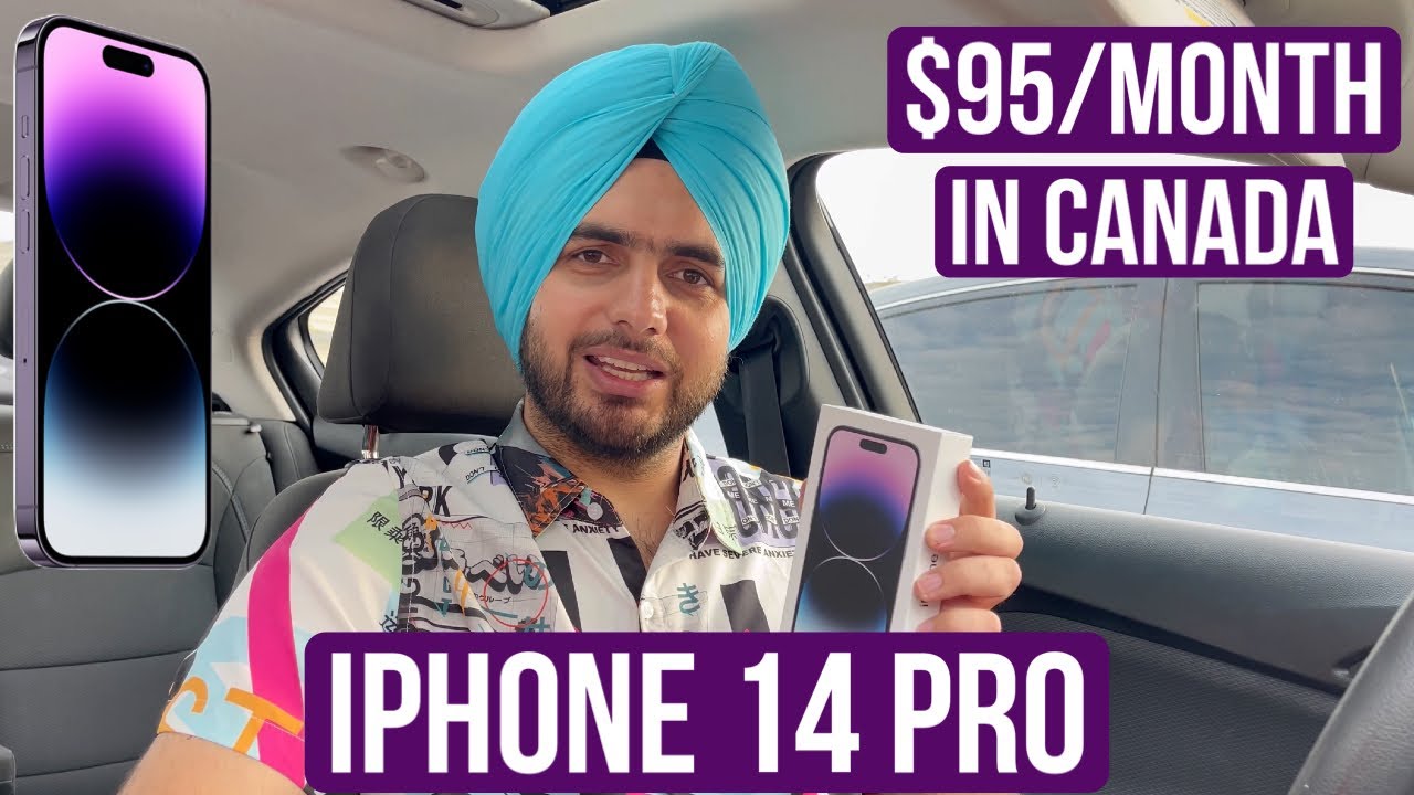 My Iphone 14 Pro | Price In Canada | Iphone 14 Pro Unboxing | Prabh Jossan