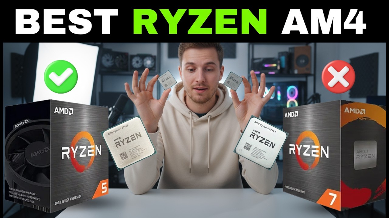 ✅ 6 Best AM4 Ryzen CPUs [2026] for Gaming & Streaming 🎮Budget Performance | AM4 Socket Buyer’s Guide