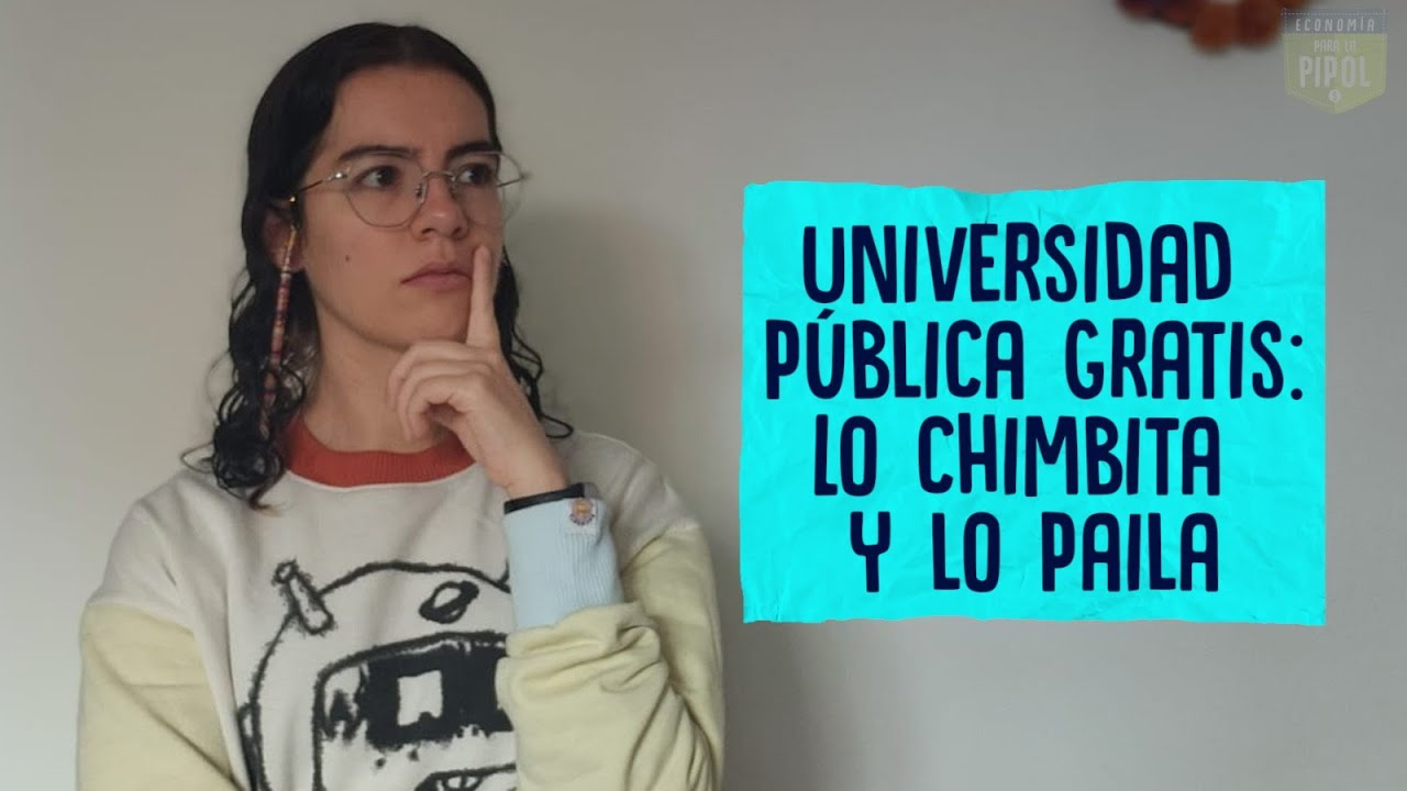 MATRÍCULA CERO: Lo chimbita y lo paila - Economia para la pipol