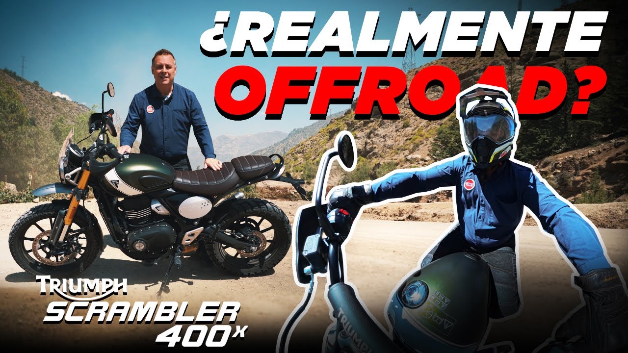 ¿Está la Triumph Scrambler 400X lista para el offroad?